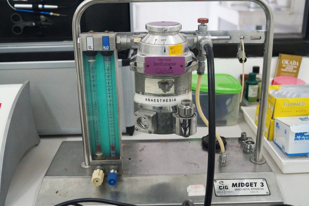 Equipment - Midget 3 Anesthetic Apparatus